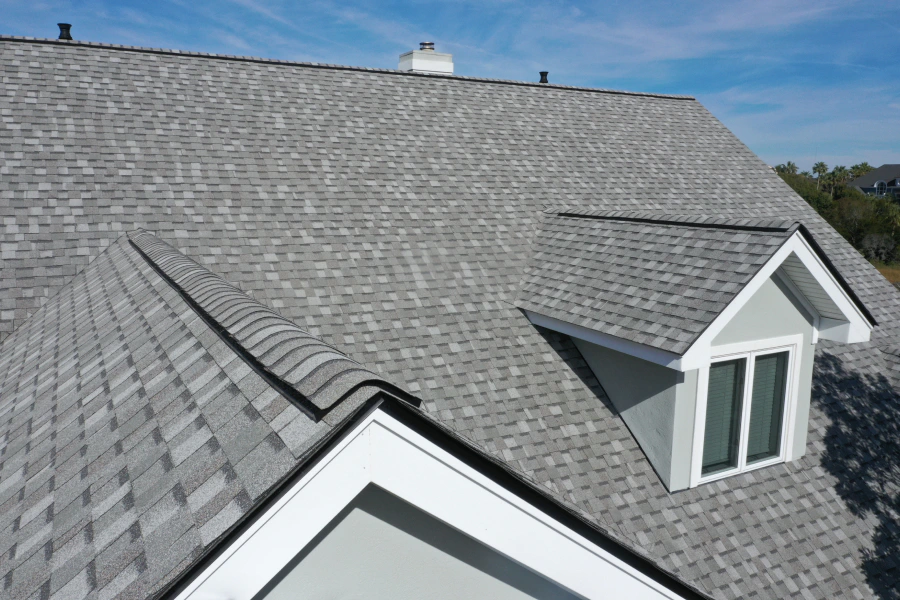 shingle roof installed in a residential property kansas city mo
