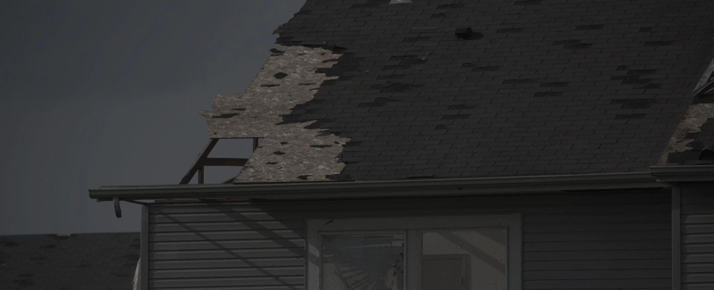storm damage in a roof kansas city mo